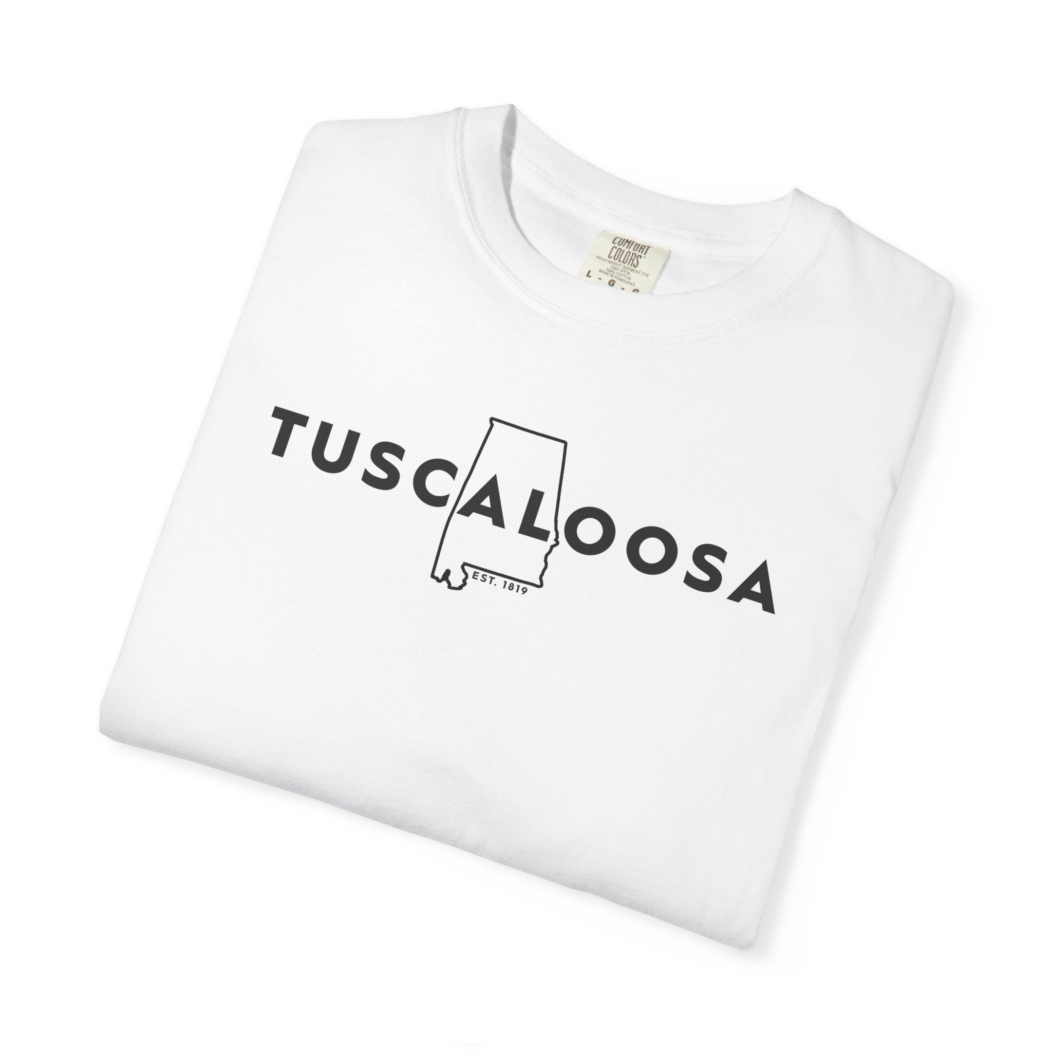 TuscALoosa Logo (Black) | Comfort Colors