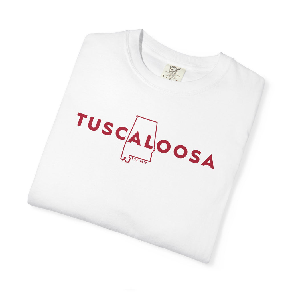 TuscALoosa Logo (Crimson) | Comfort Colors