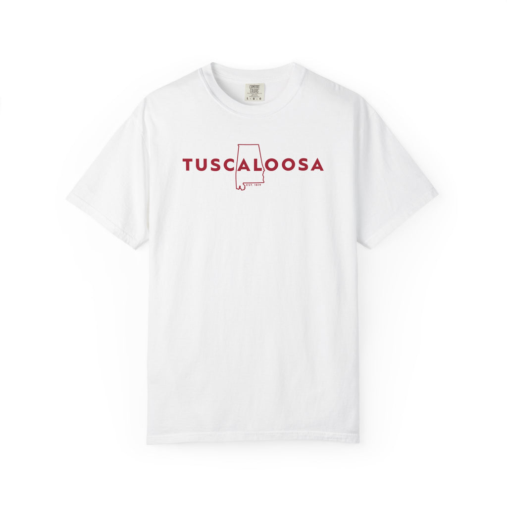 TuscALoosa Logo (Crimson) | Comfort Colors