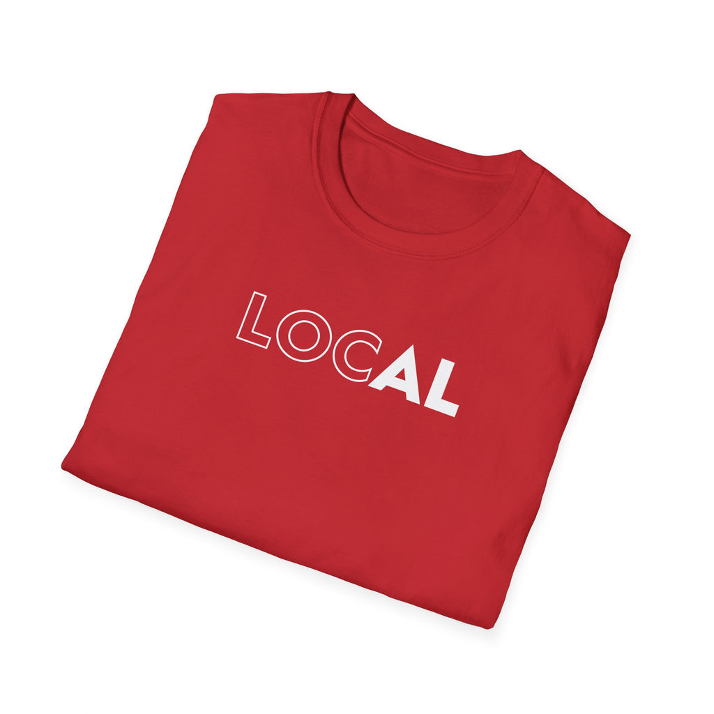 LocAL Logo Outline (Red) | Comfort Colors