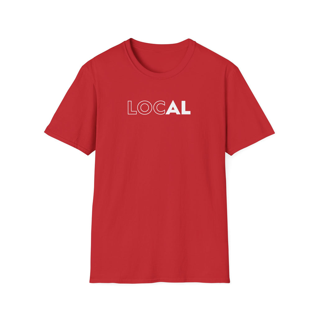LocAL Logo Outline (Red) | Comfort Colors